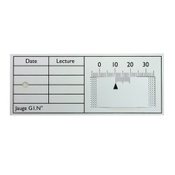 Jauges à fissure (Lot de 10)