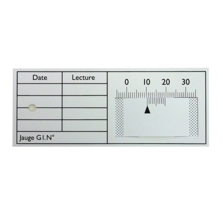 Jauges à fissure (Lot de 10)
