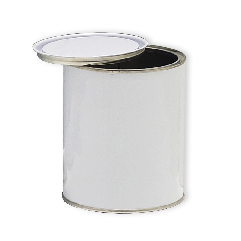 Boîte cylindrique en fer blanc (1 litre)