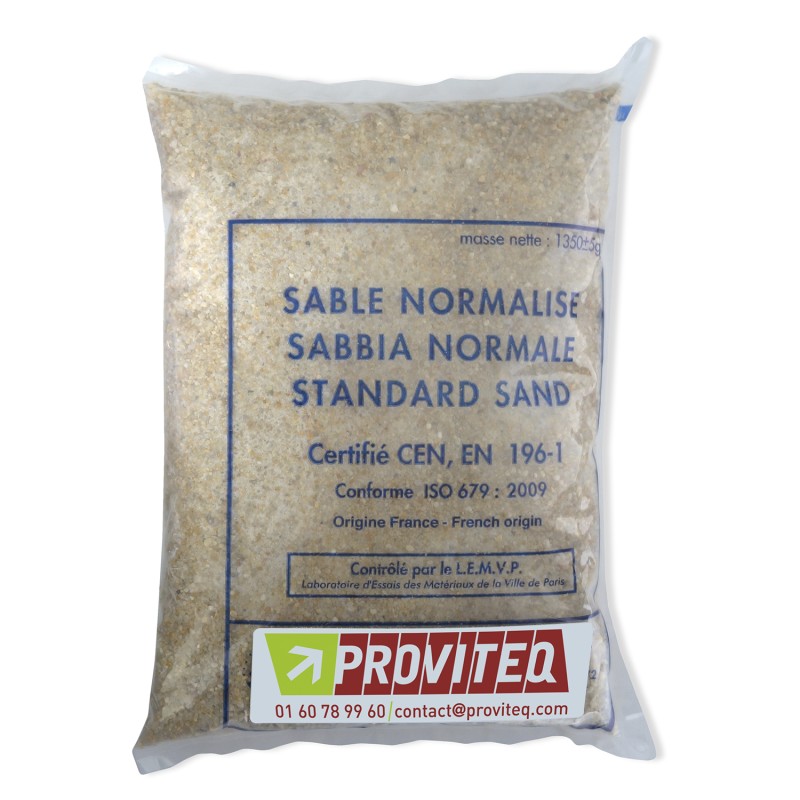 Sable CEN EN 196-1 (1 350 g)